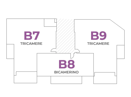 UDINE – RESIDENCE Il Tiglio – PALAZZINA B – P2